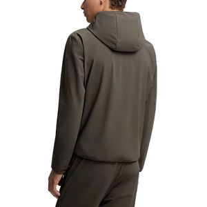 Chaqueta de Punto de Invierno para Hombre de Alta Calidad, Manga Larga, Talla Grande, con Cierre, Informal, con Logotipo Frontal y Capucha - Product Image 2