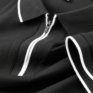 Polo de manga corta para hombre, informal, de algodón - Product Image 4