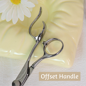 Chuyên Nghiệp 8 Inch Tóc Kéo Với Lưỡi Thép Không Gỉ Và Thép Xử Lý Sắc Nét Thẳng Tip Vẻ Đẹp Công Cụ Cho Tóc Cắt - Product Image 2