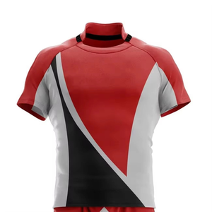 Conjunto de Uniforme de Rugby Sublimado Personalizado 2026, Poliéster y Spandex Transpirable, Jersey y Pantalones Cortos para Equipo, Venta al Por Mayor OEM - Product Image 4