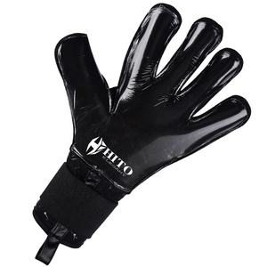 Gants de football en gros, professionnels, contact de la paume avant en latex, coupe hybride, dos de la main, impression par sublimation et injection de silicone - Product Image 4