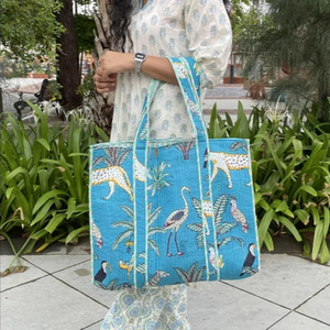 Bolsa de Mano de Algodón con Diseño de Puntos, Ecológica y Casual, con Asa para el Hombro y Gran Capacidad para Viajes y Uso Comercial - Product Image 5