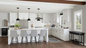 Armadietto da <span class=keywords><strong>Cucina</strong></span> a Parete Cotowins RTA Bianco Stile Shaker 24x12x24 Pollici in Compensato con Chiusura Ammortizzata, Disponibile in Magazzino USA, Pronto per l'Assemblaggio, OEM - Product Image 2