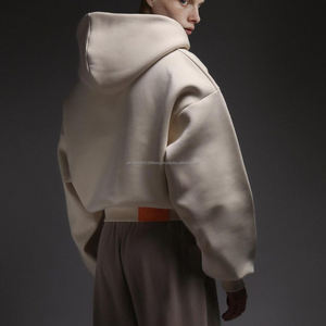 Sweats à capuche personnalisés de haute qualité Fabricants de sweatshirts Streetwear Sweat à capuche unisexe surdimensionné avec impression bouffante - Product Image 2