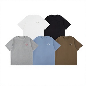 T-shirt de sport décontracté pour homme à col rond avec impression photo personnalisée, tissu gaufré 180g, respirant et écologique - Product Image 1