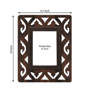 Cadre photo en bois contemporain, utilisation sur bureau, cadre photo en bois massif design, décoration intérieure, cadre photo en bois de qualité d'exportation, fait à la main - Product Image 3