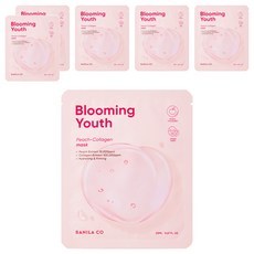 Maschera Viso in Foglio Vanillaco Blooming Youth Peach Collagen 20ml, Confezione da 6 o 1 Pezzo, Idratante con Peptidi - Product Image 1