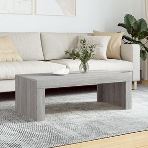 Tavolino da caffè moderno in legno ingegnerizzato Sonoma grigio 40,2x19,7x14,2 pollici - Product Image 1