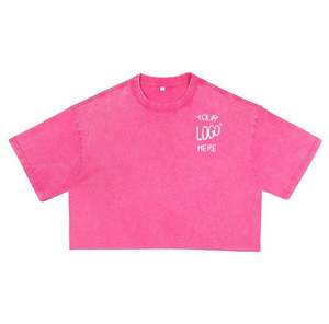 Ropa Deportiva de Verano de Alta Calidad para Mujer, Camisetas Cortas de Estilo Retro Vintage, Personalizadas para Mujer - Product Image 4