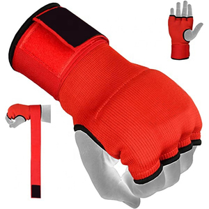 Vendas de mano de primera calidad para boxeo, guantes interiores acolchados de gel elástico, vendas largas de soporte para muñeca para MMA y Kickboxing Tailandés - Product Image 4