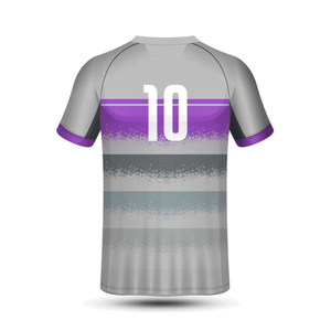 Camiseta de Rugby de Manga Corta para Hombre, Camiseta Polo con Color Degradado, Camiseta de Fútbol Sublimada, Ajuste Regular, Camiseta Deportiva Personalizada - Product Image 2