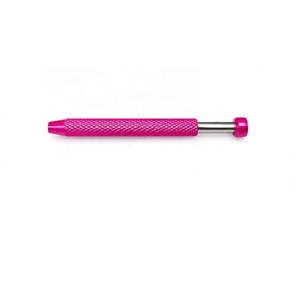 Pink Massage <b>Roller</b> Stick with <b>Textured</b> Grip for Body Use Unisex External Tool - Product Image 2