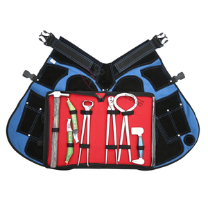 Professional Farrier Kit <b>Apron</b> with Hoof Nipper Driving Hammer Hoof Testing Plier Nail Puller Brass End Loop Hoof Knife Buffer - Product Image 5