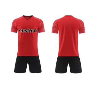 Service OEM, uniforme de football pour adultes, nouveau modèle, vêtements de football, ensemble de maillots de football, 100% polyester, uniformes de football personnalisés à vendre - Product Image 1
