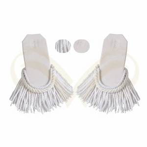 เครื่องปักลายเส้นไหมพรมแบบพรีเมียมสั่งทำพิเศษ  แผ่นปักติดบ่าแบบคลาสสิกพร้อมตราประดับยศ - Product Image 5