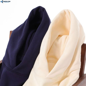Wholesale Custom Logo <b>Pullover</b> Hoodie Heavyweight Cotton Fleece Hooded Sweatshirt for <b>Men</b> and Women - Product Image 3