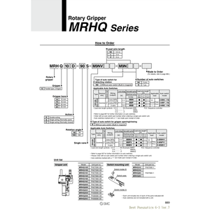 เครื่องจับยึดแบบหุ่นยนต์อุตสาหกรรม MRHQ20D-90S-N - Product Image 2