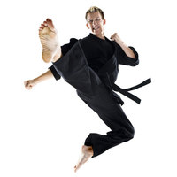Uniforme de Karate Ligero de Alta Calidad, Personalizado, Unisex, para Entrenamiento de Artes Marciales, Material de Algodón, Duradero, Transpirable, Cintura Alta
