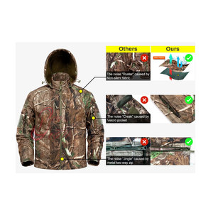 Traje de Caza de Primera Calidad, Ropa Cómoda e Impermeable, Conjunto de Ropa para Aventuras al Aire Libre - Product Image 3