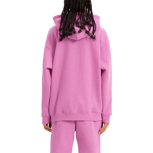 เสื้อสเวตเชิ้ตและเสื้อฮู้ดดี้ผ้าฟลีซโพลีเอสเตอร์คอตตอนคุณภาพสูง พิมพ์โลโก้ตามสั่ง สีพื้น ยูนิเซ็กส์ สำหรับผู้ชายและผู้หญิง - Product Image 3