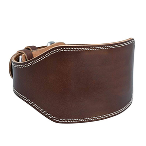 Cinturón de Cuero Genuino Personalizado para Levantamiento de Pesas, Cinturón de Soporte Lumbar de Alta Resistencia para Entrenamiento de Gimnasio, Sentadillas y Peso Muerto - Product Image 2