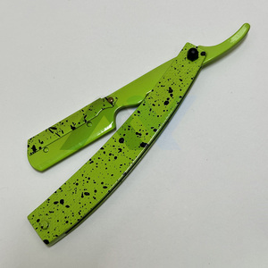 Rasoir de Barbier Pliant Haut de Gamme à Lame Courbe en Acier Inoxydable pour Rasage Lisse et Épilation – Couteau à Barbe - Product Image 1