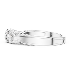 Luxury Bridal 925 Sterling Silver Moissanite <b>Diamond</b> <b>Ring</b> Factory Wholesale Jewelry Custom Manufacturer - Product Image 2
