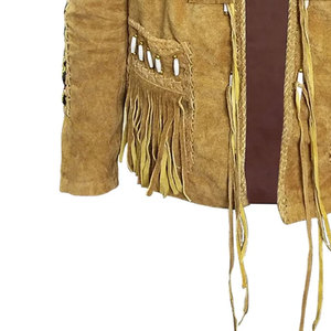 Modern <b>Suede</b> Leather <b>Jacket</b> for Men with Custom Branding and Logo Design High Street Genuine Leather <b>Jacket</b> - Product Image 2