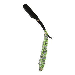 Barber Razor Professional Straight <b>Edge</b> Barber Razor Vintage Folding Knife Hair Removal Shaving <b>Tools</b> With Custom Logo - Product Image 1