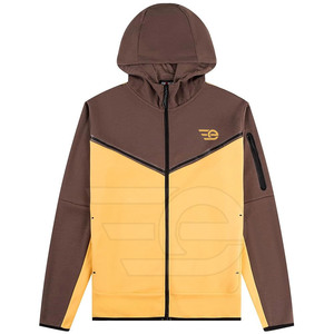 Conjunto Deportivo Informal con Capucha para Hombre, Traje Deportivo Activo de Invierno, Cierre con Cordón en la Parte Superior e Inferior, para Gimnasio, Ejercicio, Fitness, Aire Libre, Flexible - Product Image 4