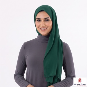 Custom Chiffon <b>Silk</b> Feel <b>Head</b> <b>Wrap</b> Shawl OEM ODM Customized Manufacturing Service Provider India - Product Image 2