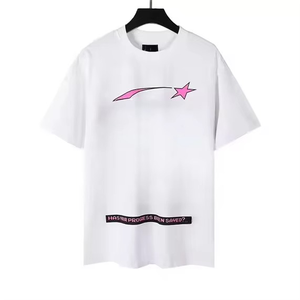 เสื้อยืดพิมพ์ลายกราฟิกเท่ๆ แขนสั้นทรงหลวมไหล่ตก ย้อมสีแบบแอซิดวอช คุณภาพเยี่ยม ขายดี รุ่นใหม่ล่าสุด ปี 2026 - Product Image 2