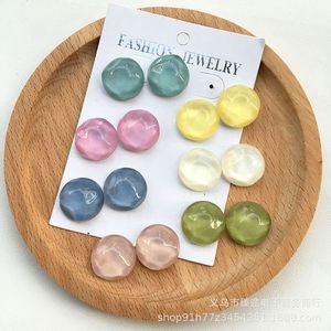 Boucles d'oreilles en résine faites à la main, boucles d'oreilles en résine époxy, bijoux en résine, boucles d'oreilles pendantes en résine - Product Image 5