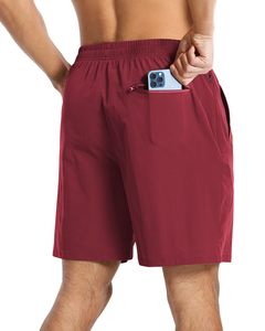 Pantalones Cortos Deportivos para Hombre, de Lona Tejida, ODM, Personalizados, para Gimnasio, Playa, Verano, Suaves, Transpirables, de Secado Rápido, con Cordón Ajustable, Estilo Casual - Product Image 2