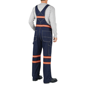 Custom Bibbed Bib <b>Overall</b> Men's Workwear Jumpsuit Polyester Breathable Anti-Bacterial <b>Waterproof</b> High Quality Work Wear Bibs - Product Image 4