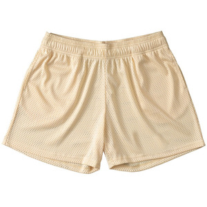Shorts de sport pour hommes, en mesh, pour la course à pied, avec logo personnalisé, pour le basketball, légers, taille basse, respirants, élastiques - Product Image 1