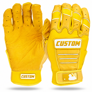 Guantes de bateo de béisbol personalizados, guantes de bateo de cuero Cabretta de puño corto para entrenamiento de béisbol, para adultos y jóvenes, béisbol de bateo - Product Image 5