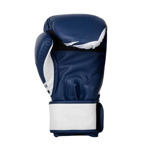 Gants d'entraînement de boxe RYBIC SPORTS en PU avec fermeture Velcro, design respirant pour adultes, bleu et blanc - Product Image 6