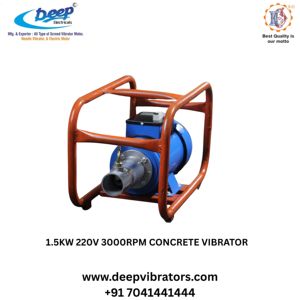 มอเตอร์สั่นสะเทือนภายนอกกำลังขุดสูง 220V 14 กก. 190Hz ประสิทธิภาพสูง สำหรับงานหนัก อุปกรณ์อุตสาหกรรม ชุดขับเคลื่อน - Product Image 3