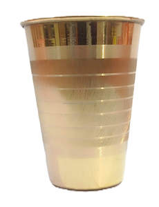 Verres à boire en laiton de conception de frontière avec le verre d'eau en métal fini de couleur polonaise et d'or avec la belle conception de frontière - Product Image 5