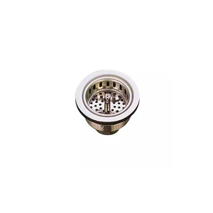 Filtre de vidange amovible en acier inoxydable pour évier de cuisine, attrape-restes alimentaires, support de tamis pour trou de vidange, accessoire de nettoyage - Product Image 1