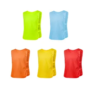 Wholesale Summer Mesh <b>Training</b> <b>Bibs</b> Breathable Lightweight Automated Cutting Sports Vest Wholesale Soccer & Football <b>Training</b> - Product Image 1