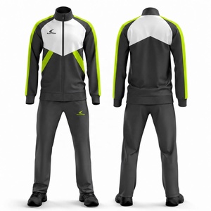 Chándal Deportivo Casual de Invierno para Fútbol, con Estampado, Cortavientos, Transpirable, de Secado Rápido, con Mangas Bordadas, para Adultos y Clubes - Product Image 2