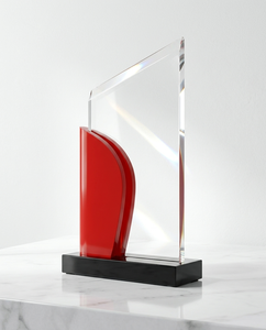 Custom Acrylic Award Trophy Laser <b>Engraved</b> Nautical Sports Trophy Cup Luxury Blank Crystal Acrylic <b>Plaque</b> Corporate Business - Product Image 1