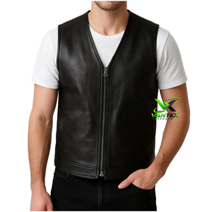 Chaleco de Motocicleta VANTEX SPORTS Unisex, Formal, de Verano, Resistente al Viento, de Secado Rápido, 100% Poliéster, con Cierre y Cuello Camisero, 180g, con Logotipo Personalizado - Product Image 5