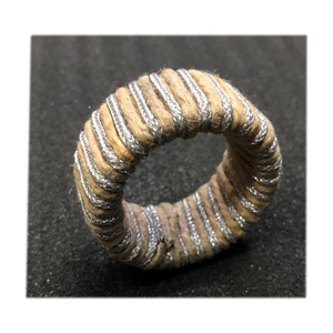Anillo para Servilletas de Ratán Tejido Natural Rústico, Porta Servilletas Hecho a Mano de Jacinto de Agua, Venta al por Mayor para Decoración de Mesa de Hotel y Restaurante - Product Image 5