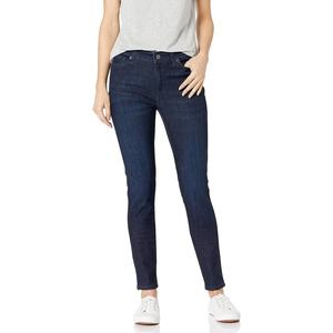 Jeans de Mezclilla de Cintura Alta y Pierna Ancha para Mujer, Corte Holgado, Lavado Claro, Largos, Casuales, Vintage, Verano, Spandex/Algodón, Transpirables - Product Image 5
