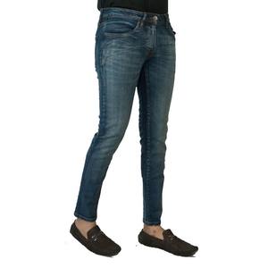 Promotion : Jean en denim streetwear de haute qualité, coupe droite, en coton adouci, style décontracté, effet délavé, vente en gros - Product Image 2