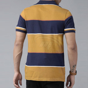 เสื้อโปโลชายคุณภาพพรีเมียม สีตัดกัน ผลิตจากวัสดุที่ดีที่สุด ขายส่ง - Product Image 3