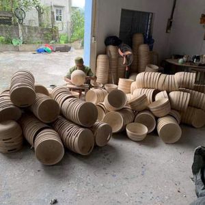 Bamboo Handmade Natural Eco Friendly Decorative Flower <b>Vase</b> for Home Decor Modern Design Wholesale Supplier Homeware Crafts - Product Image 5